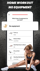 اسکرین شات 4 برنامه Gym Workout Tracker & Fitness