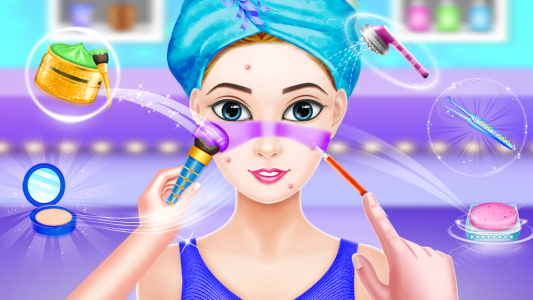 اسکرین شات 4 بازی Prom Night Makeup And Dress up