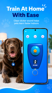 اسکرین شات 3 برنامه Dog Clicker Training 3D