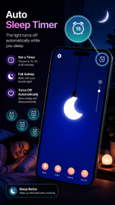 اسکرین شات 5 برنامه Night Light: Sleep Better