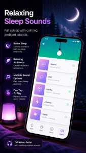 اسکرین شات 4 برنامه Night Light: Sleep Better