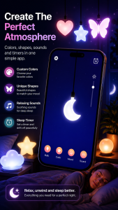 اسکرین شات 6 برنامه Night Light: Sleep Better