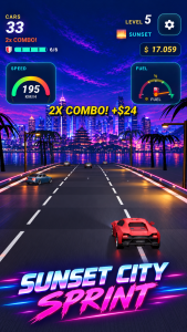 اسکرین شات 3 بازی Retro Road Racer - Car Racing