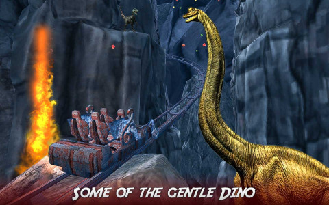اسکرین شات 6 بازی Real Dinosaur RollerCoaster VR