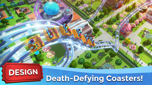 اسکرین شات 2 بازی RollerCoaster Tycoon Touch