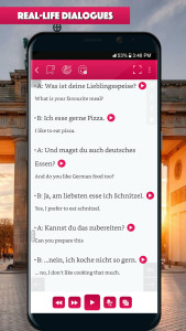اسکرین شات 2 برنامه German Conversation