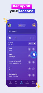 اسکرین شات 4 برنامه Mondly: Learn 41 Languages