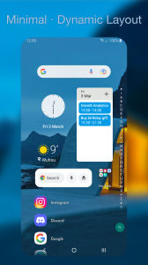 اسکرین شات 5 برنامه DNA Launcher ‧ Home Screen