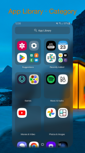 اسکرین شات 3 برنامه DNA Launcher ‧ Home Screen