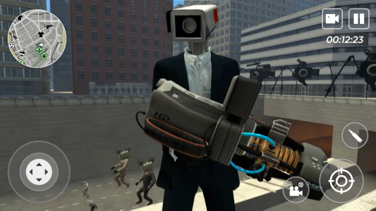 اسکرین شات 2 بازی Cameraman - Toilet War Skibidi