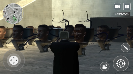 اسکرین شات 4 بازی Cameraman - Toilet War Skibidi