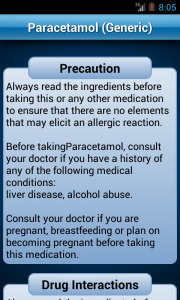 اسکرین شات 6 برنامه Drugs Dictionary Medical