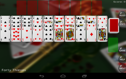 اسکرین شات 8 بازی 21 Solitaire Games