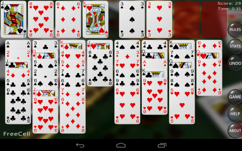 اسکرین شات 3 بازی 21 Solitaire Games