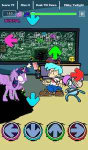 اسکرین شات 6 بازی FNF Corrupted Night Pibby Mod