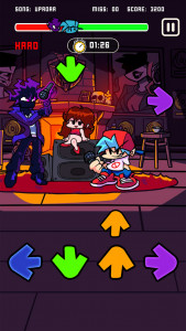 اسکرین شات 3 بازی FNF Rap Battle Funkin Beat Mod