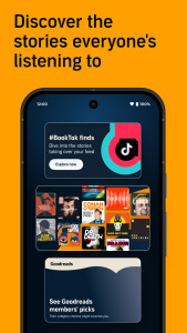 اسکرین شات 4 برنامه Audible: Audiobooks & Podcasts