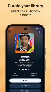 اسکرین شات 5 برنامه Audible: Audio Entertainment