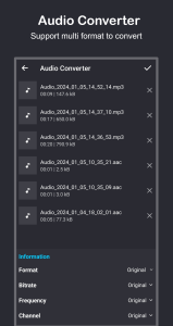 اسکرین شات 3 برنامه Audio Editor and Music Editor