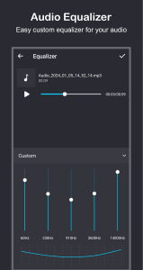 اسکرین شات 6 برنامه Audio Editor and Music Editor
