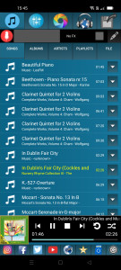 اسکرین شات 1 برنامه FX Music Karaoke Player