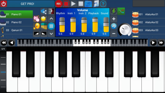 اسکرین شات 4 برنامه Portable ORG Keyboard