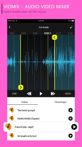 اسکرین شات 4 برنامه VidMix : Audio Video Mixer - V