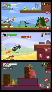 اسکرین شات 7 بازی Stick vs Zombies: Platformer