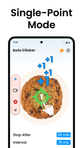 اسکرین شات 2 برنامه Auto Clicker & Auto Tapper