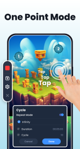 اسکرین شات 3 برنامه Auto Clicker - Auto Tapper