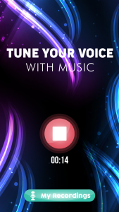 اسکرین شات 3 برنامه Tune Your Voice With Music