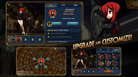 اسکرین شات 4 بازی Skullgirls: Fighting RPG