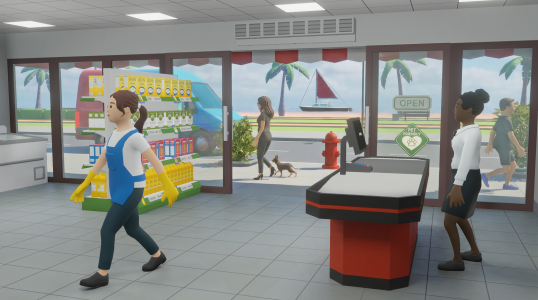 اسکرین شات 6 بازی AveStore Supermarket Simulator