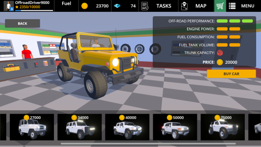 اسکرین شات 5 بازی Driving Zone: Offroad Lite