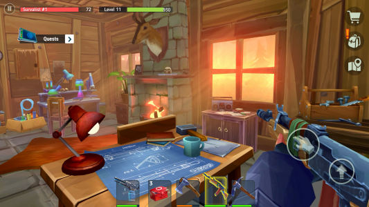 اسکرین شات 4 بازی TEGRA: Zombie survival island