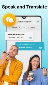 اسکرین شات 4 برنامه AI Voice Translator: Translate