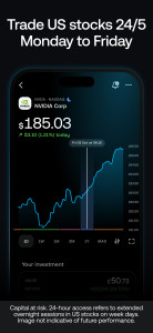اسکرین شات 2 برنامه Trading 212: Stocks, ETFs, ISA