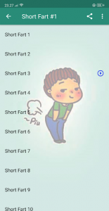 اسکرین شات 3 برنامه Fart Sounds Prank App - Funny Noises & Soundboard