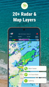 اسکرین شات 3 برنامه Weather Forecast by WeatherBug