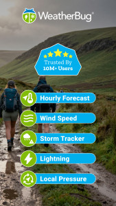 اسکرین شات 1 برنامه WeatherBug: Weather Forecast