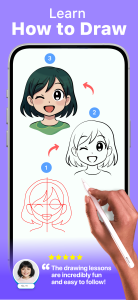 اسکرین شات 1 برنامه Drawing Desk: Learn to Draw