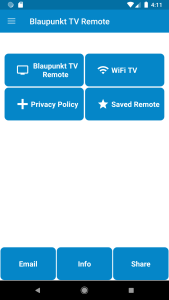 اسکرین شات 1 برنامه Blaupunkt TV Remote