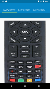 اسکرین شات 4 برنامه Blaupunkt TV Remote