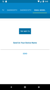 اسکرین شات 6 برنامه Daewoo TV Remote Control