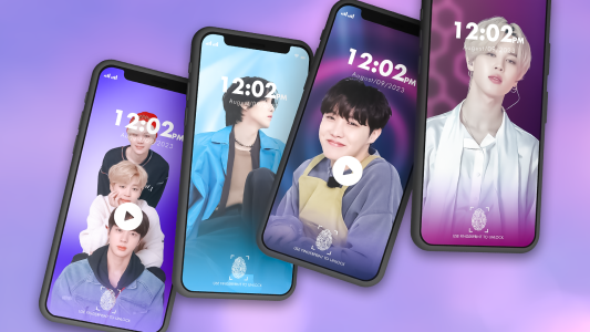 اسکرین شات 8 برنامه BTS Video live wallpaper Hd