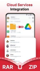 اسکرین شات 4 برنامه AZIP Lite & ZIP / RAR, Unzip