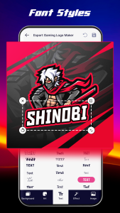 اسکرین شات 3 برنامه Gaming Logo Maker: Esport Logo