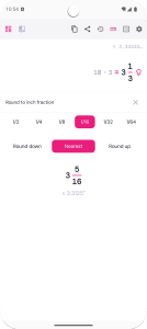 اسکرین شات 3 برنامه Fraction Calculator & Solver