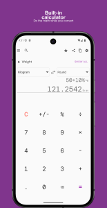 اسکرین شات 4 برنامه Unit Converter - Offline