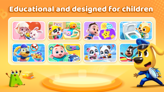 اسکرین شات 5 برنامه BabyBus TV:Kids Videos & Games